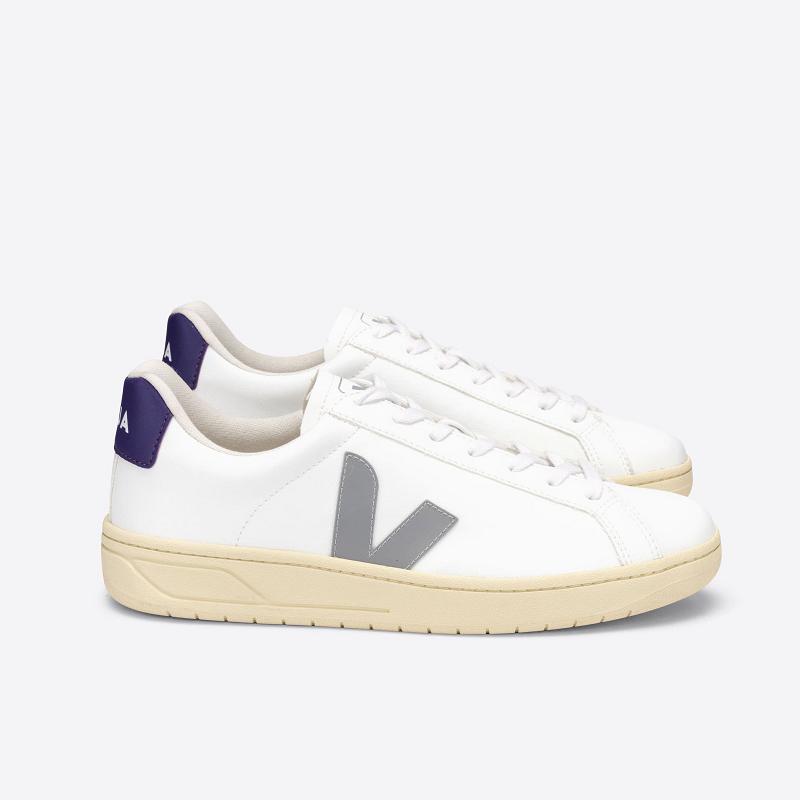 Zapatillas Veja Hombre Madrid - Urca Tenis Blancas Gris Moradas ES602902